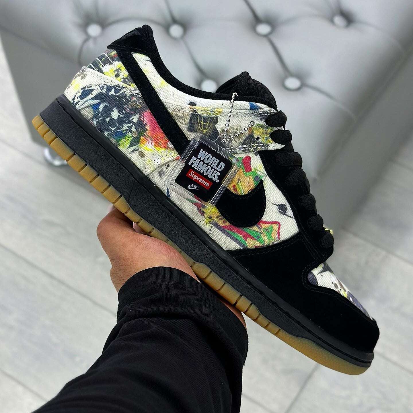 Nike SB Dunk Low x Supreme Rammellzee image