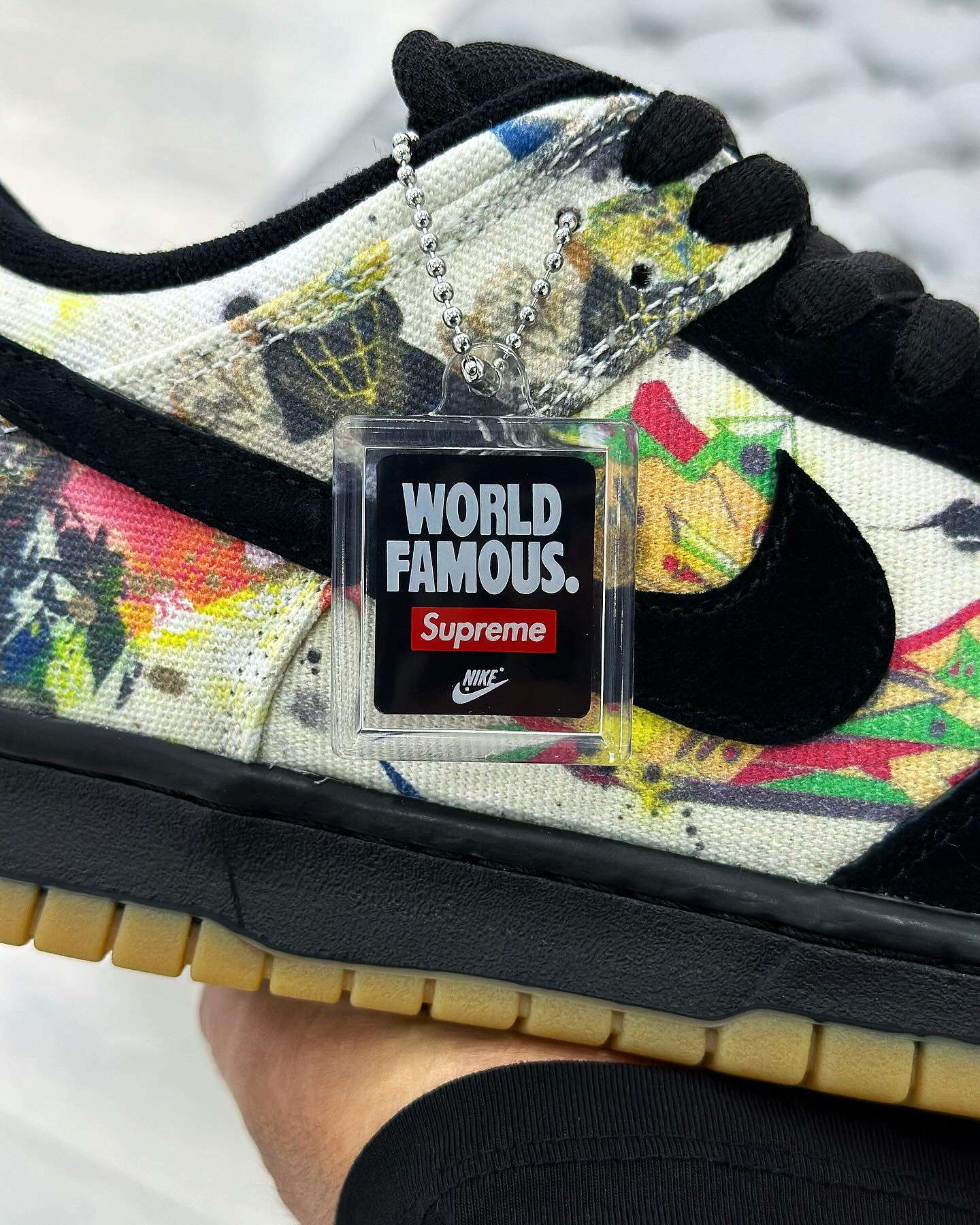 Nike SB Dunk Low x Supreme Rammellzee image 3