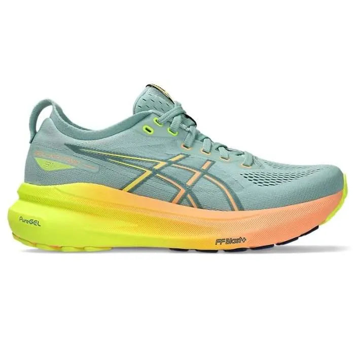 ASICS Gel-Kayano 31 Paris Light Celadon & Safety Yellow