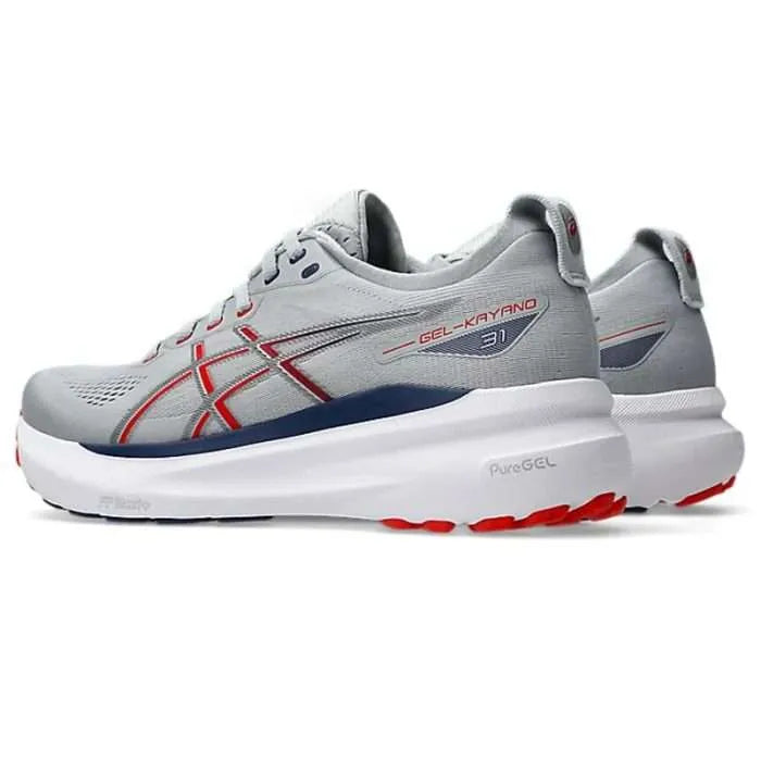 ASICS Gel-Kayano 31 Piedmont Grey & Fiery Red
