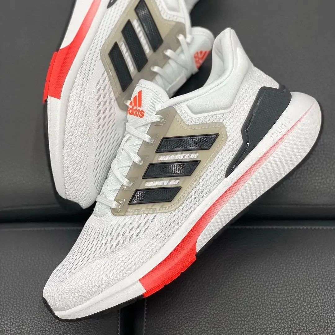 Adidas EQ21 Run Cloud White Core Black Grey image 5