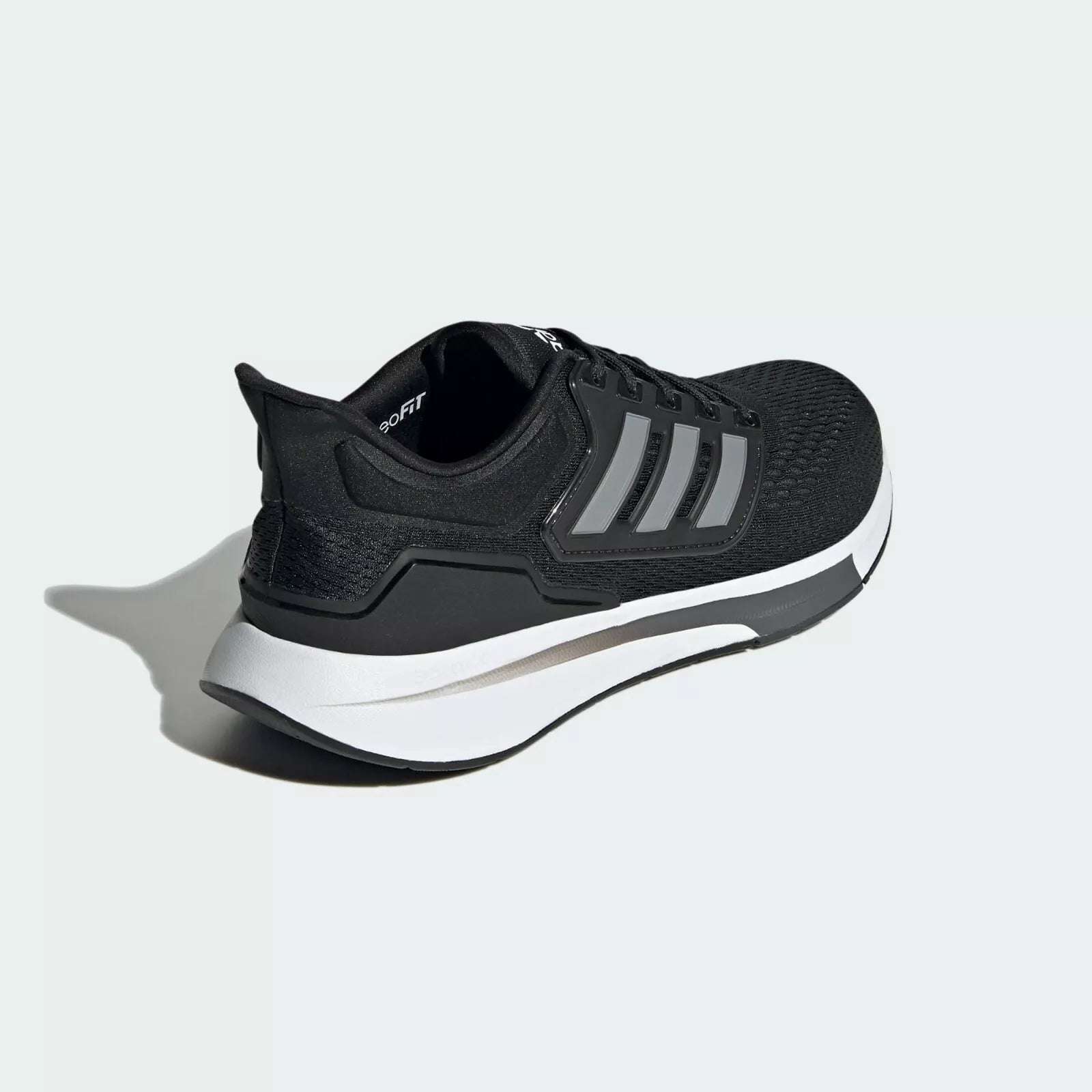 Adidas EQ21 Run Core Black  Iron Metal image 4