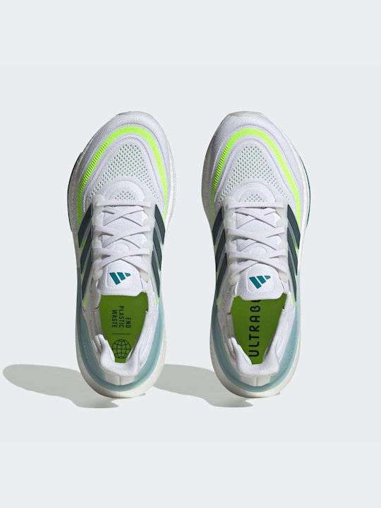 Adidas Ultraboost Light White Arctic Night Lucid Lemon image 5