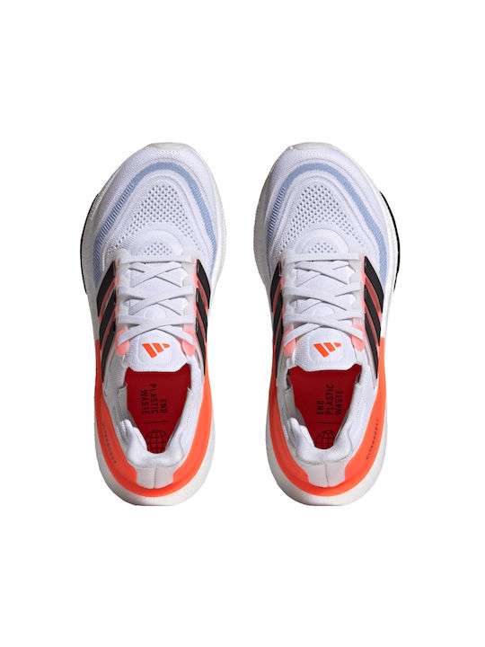 Adidas Ultraboost Light White Solar Red image 5