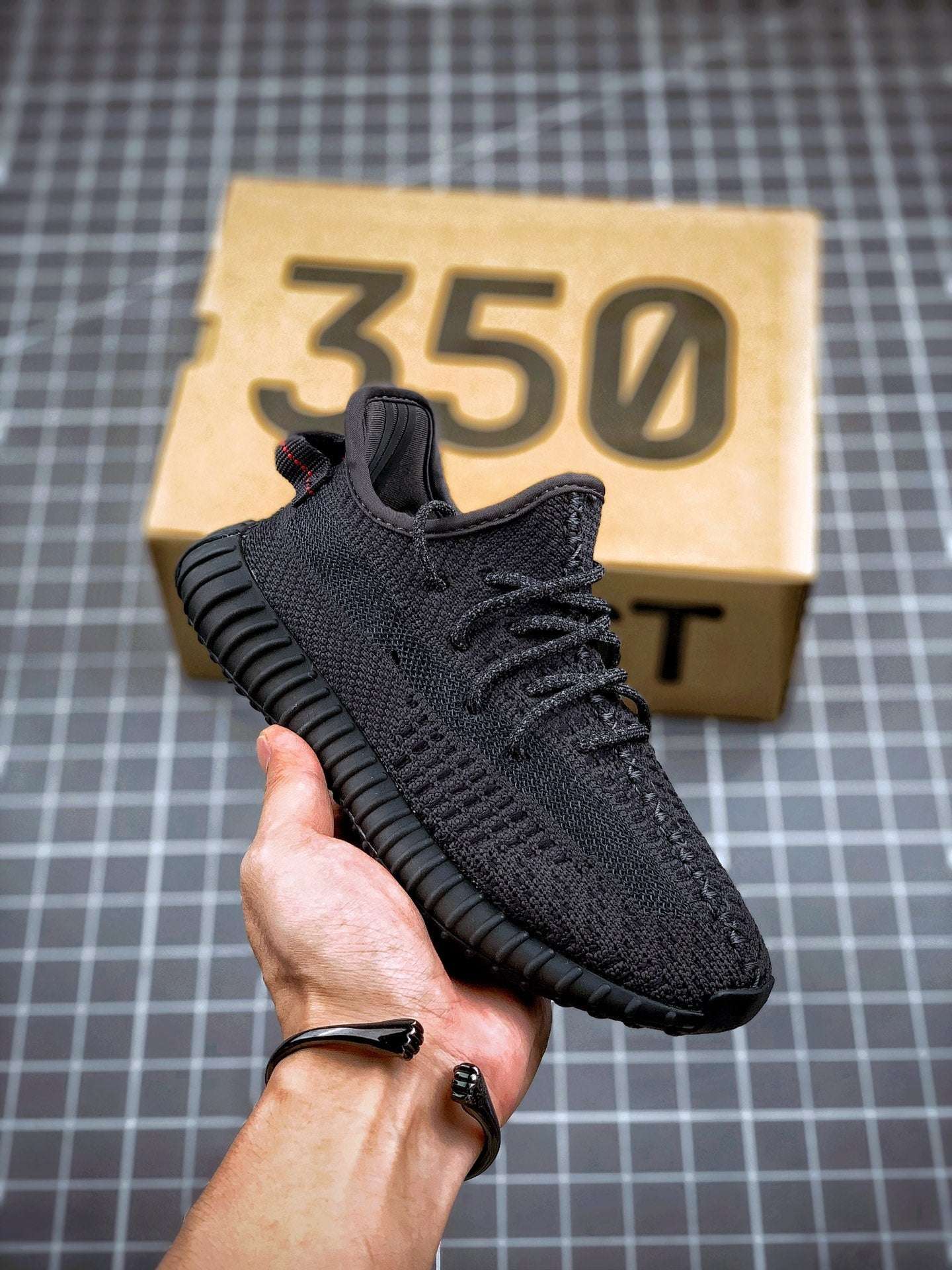 Adidas Yeezy 350 V2 Black Angel image 2