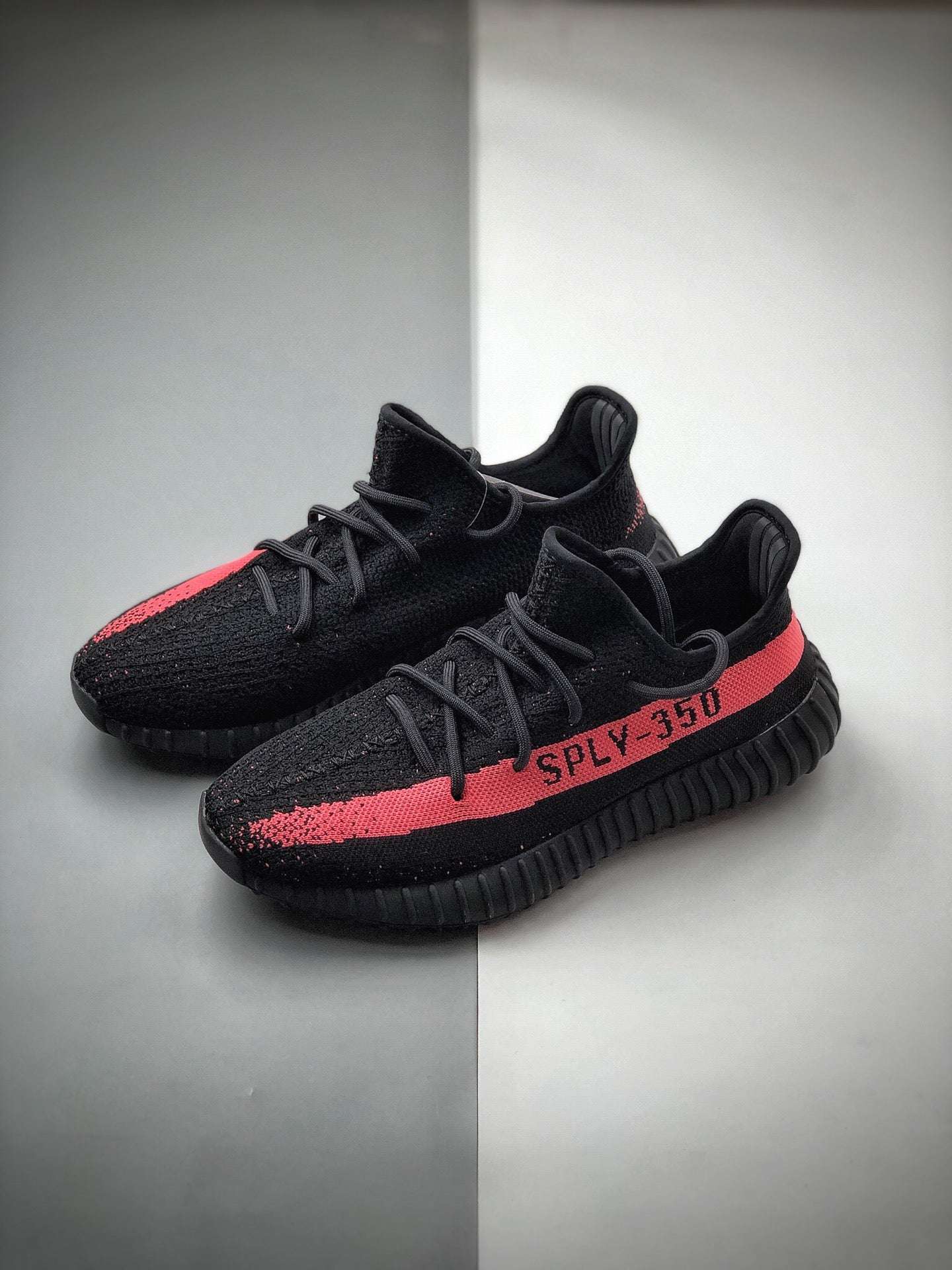 Adidas Yeezy 350 V2 Black & Pink image 4