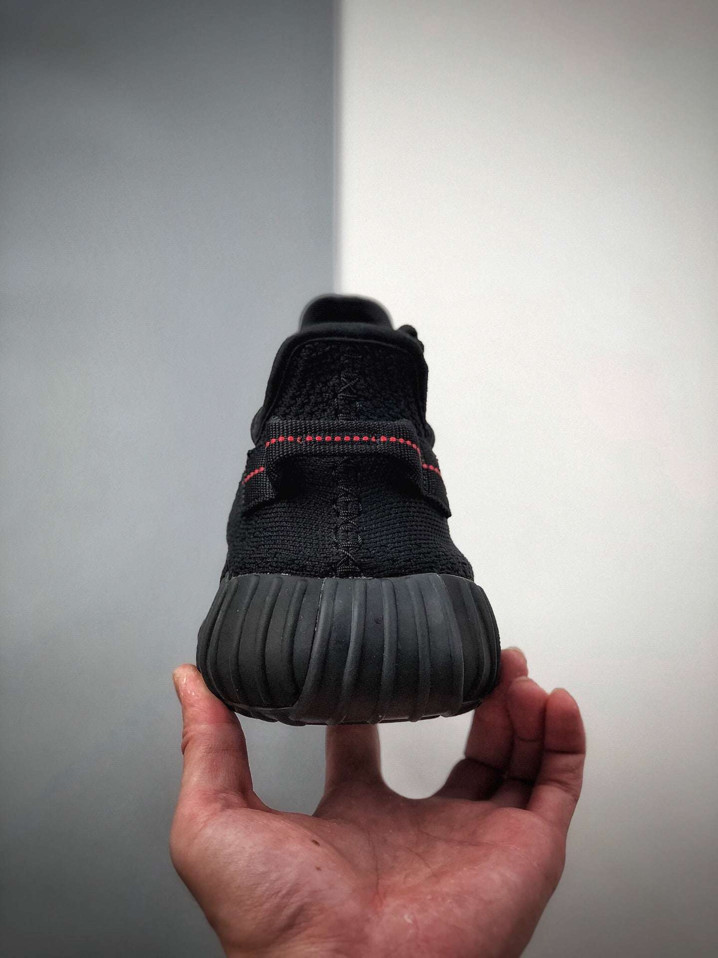 Adidas Yeezy 350 V2 Black & Red image 8