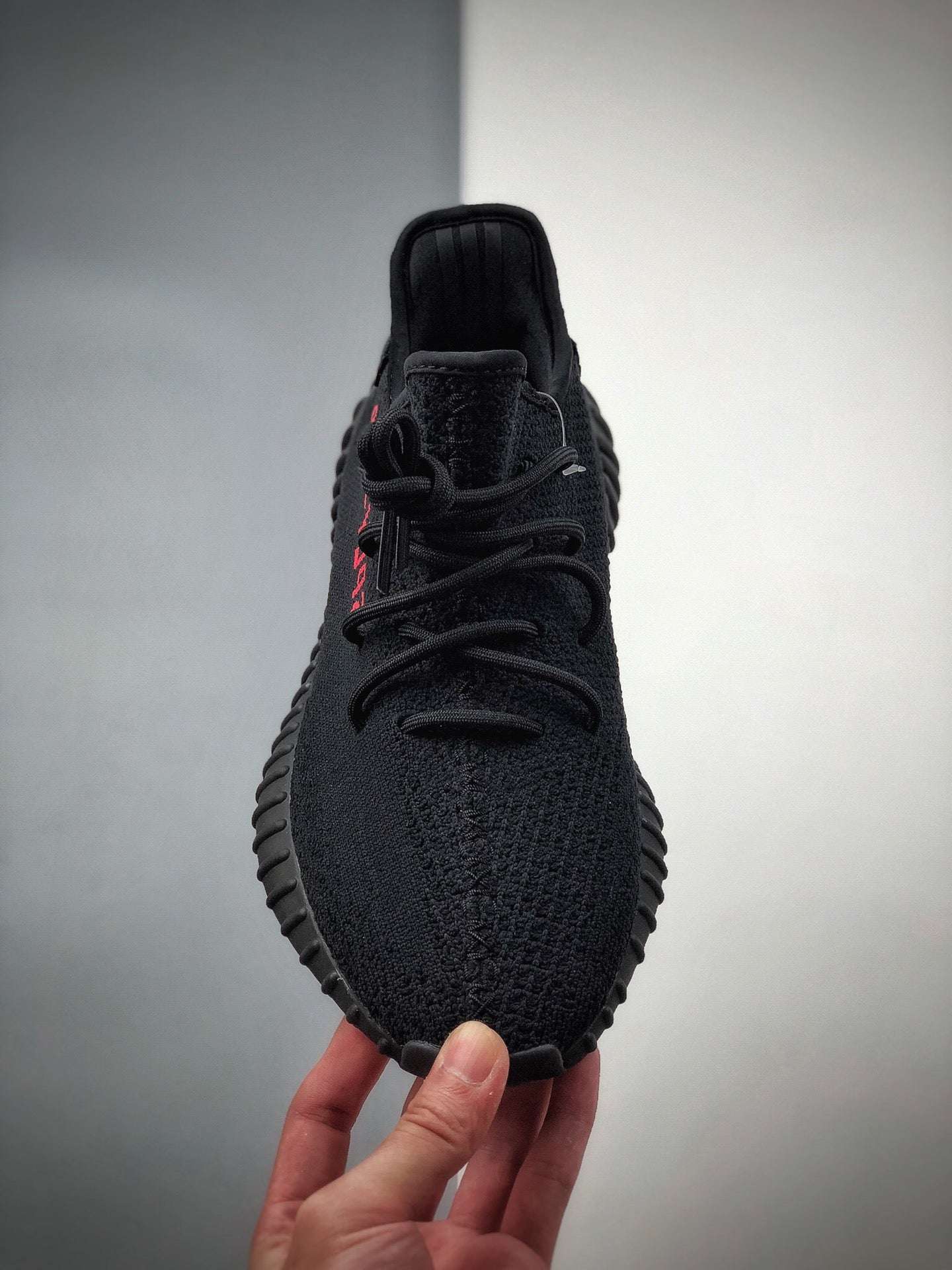 Adidas Yeezy 350 V2 Black & Red image 6