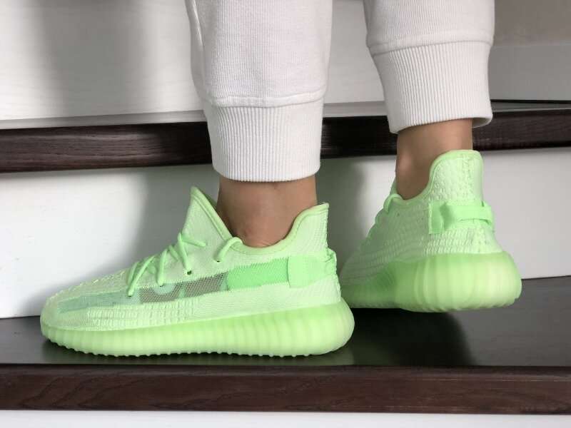 Adidas Yeezy 350 V2 Neon Green image 3