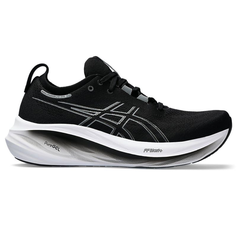 Asics Gel-Nimbus 26 Black & Graphite Grey