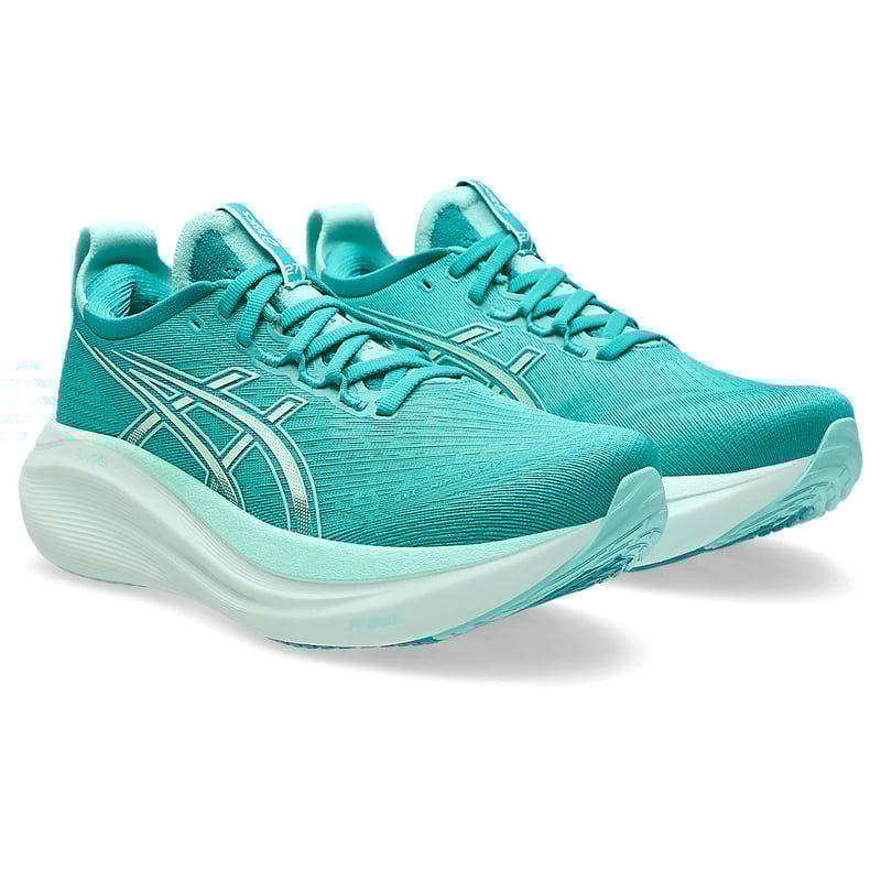 Asics Gel-Nimbus 27 Wave Teal & Illuminate Mint