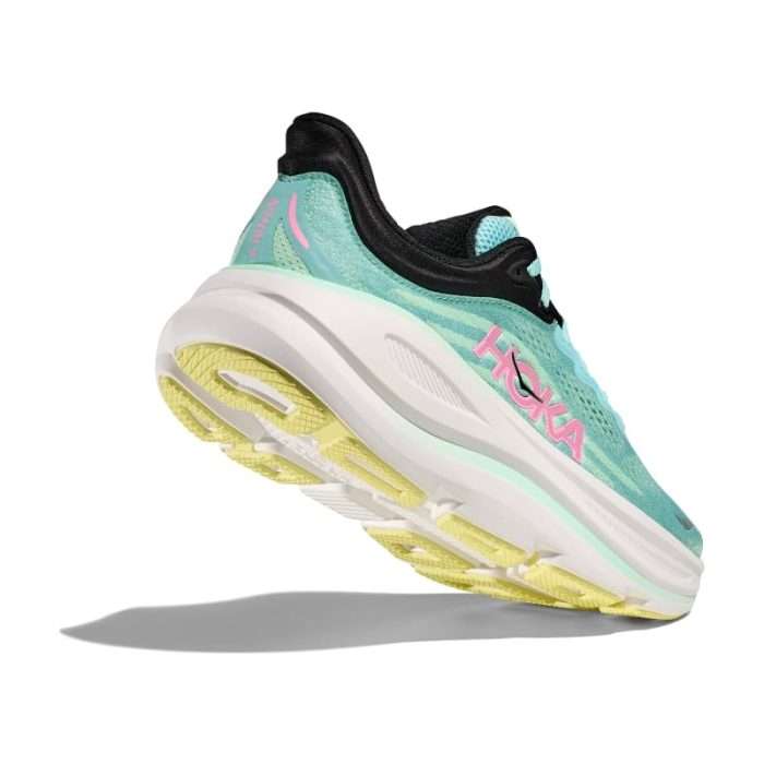 HOKA Bondi 9 Blue Spark & Mint Fluorite