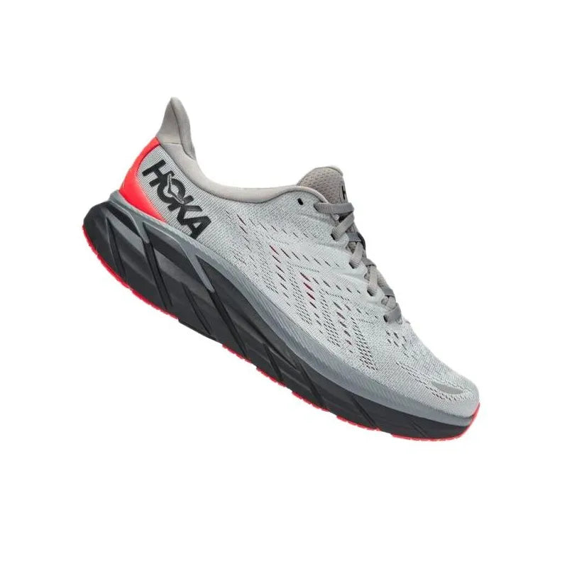 Hoka One Clifton 8 Sharkskin Diva Pink