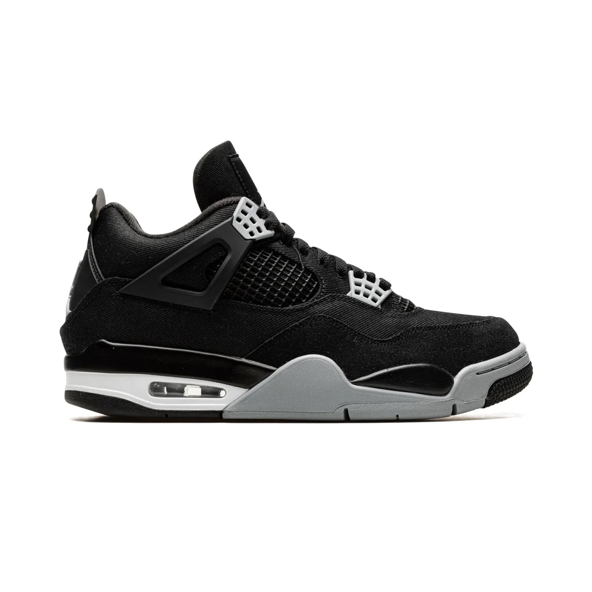Air Jordan 4 Retro Black Canvas