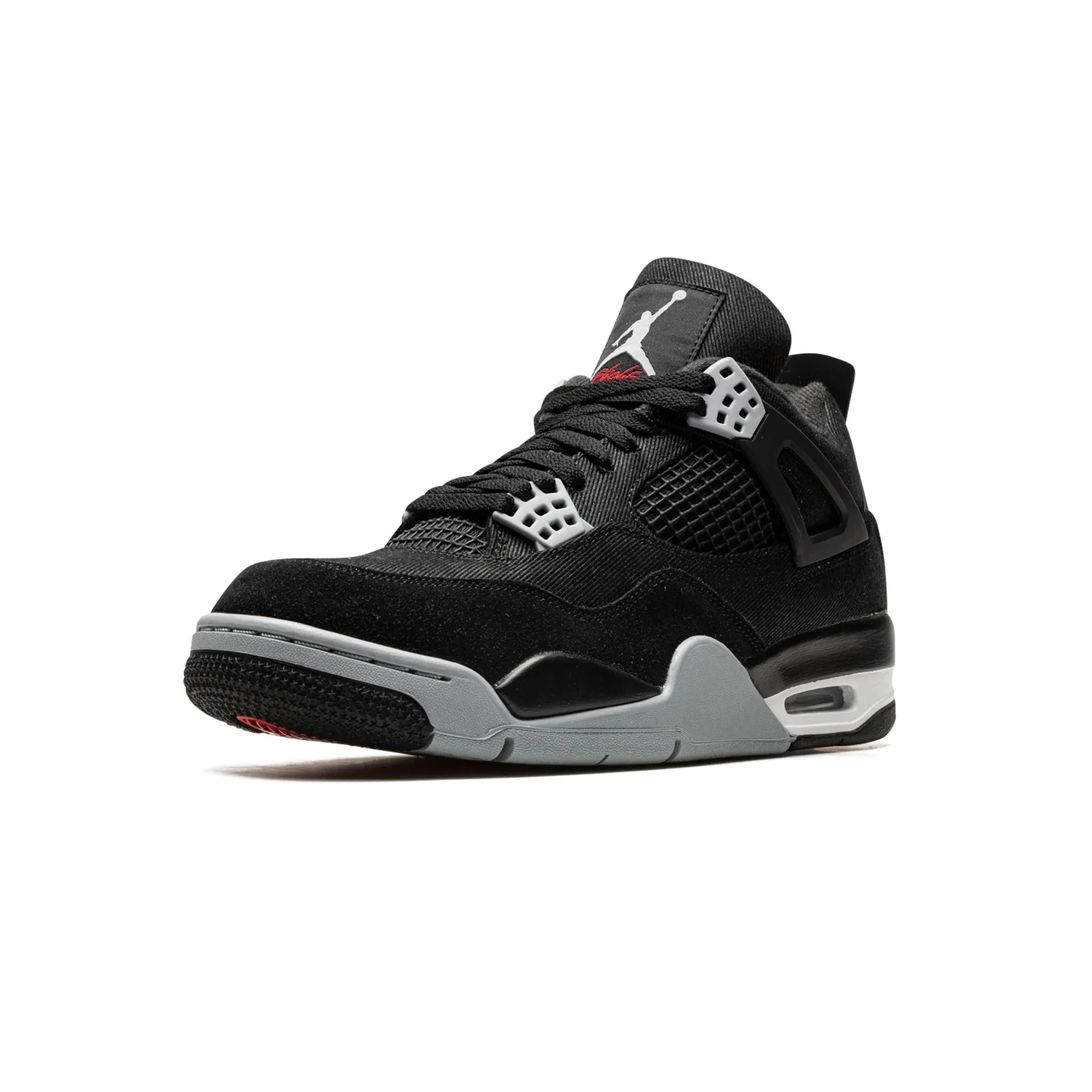 Air Jordan 4 Retro Black Canvas