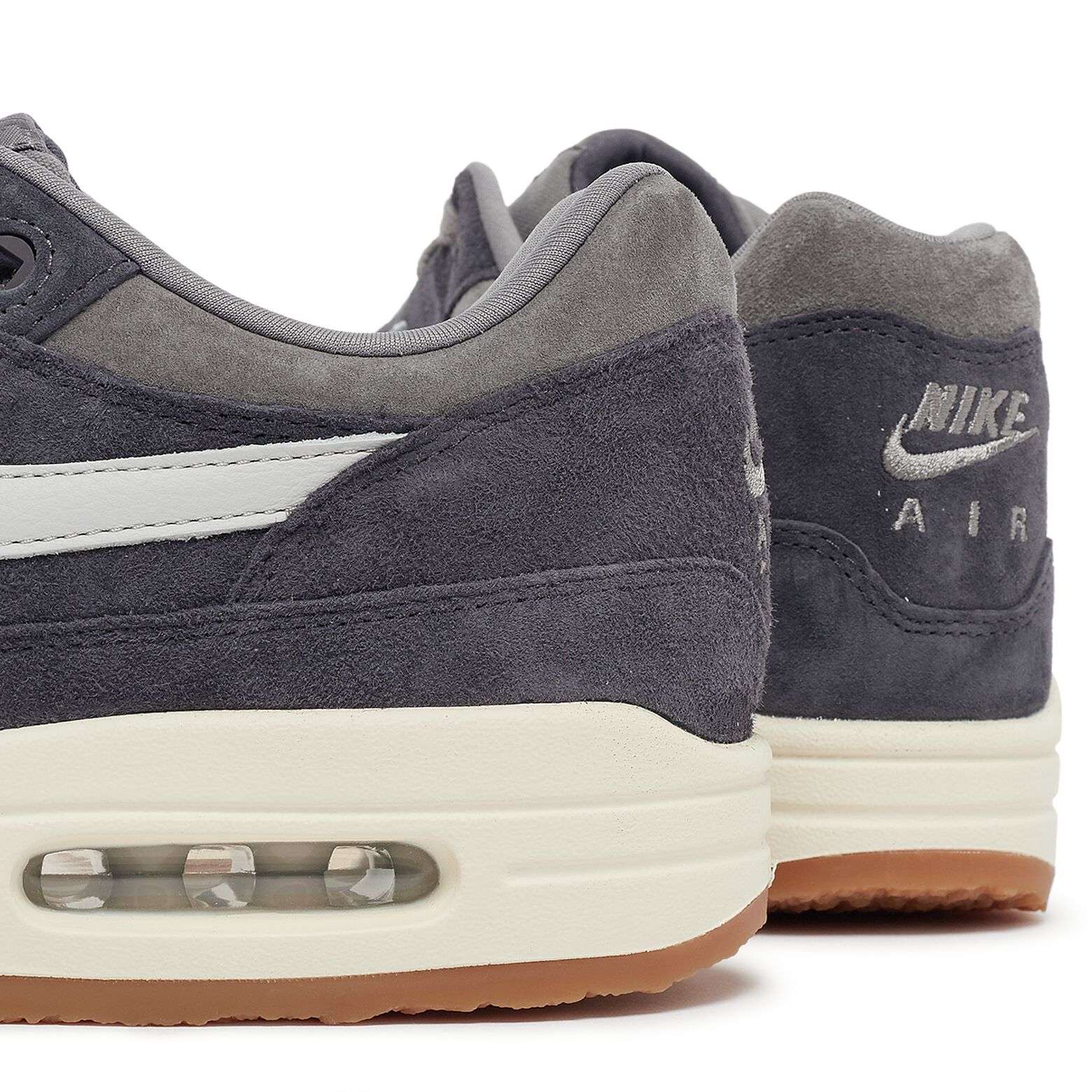NIKE Air Max 1 Premium Crepe Soft Grey Neutral Grey Thunde image 6