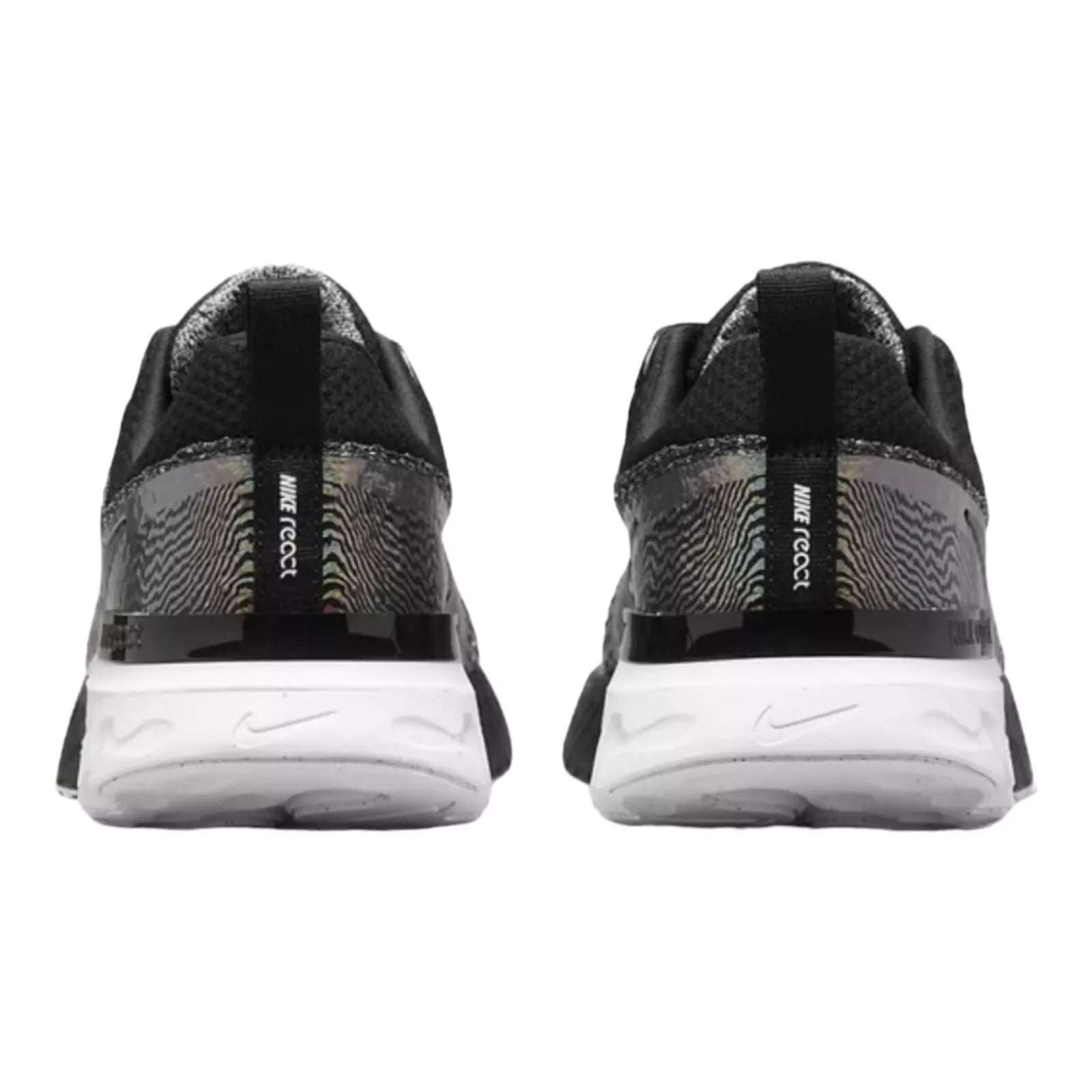 Nike React Infinity Run Flyknit 3 Premium Black Zebra Iridescent image 5