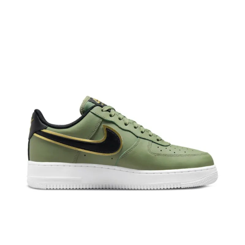 Nike Air Force 1 Olive Green Gold