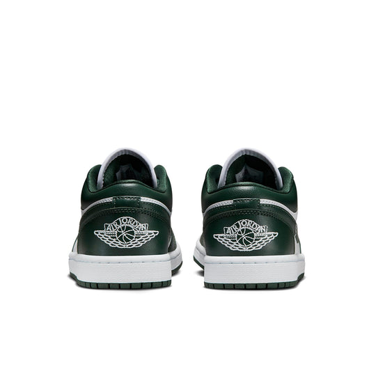 Air Jordan 1 Low White Galactic Jade