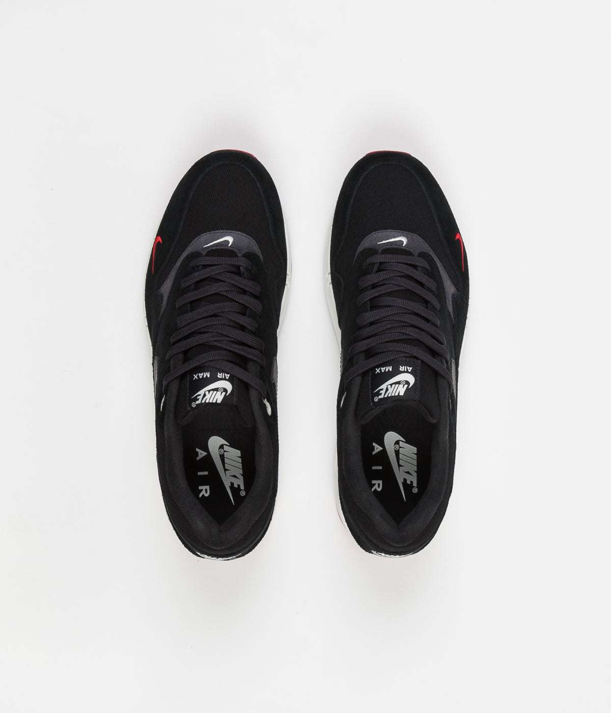 Nike Air Max 1 Premium Black  University Red  Sail Oil Grey STASP image 5