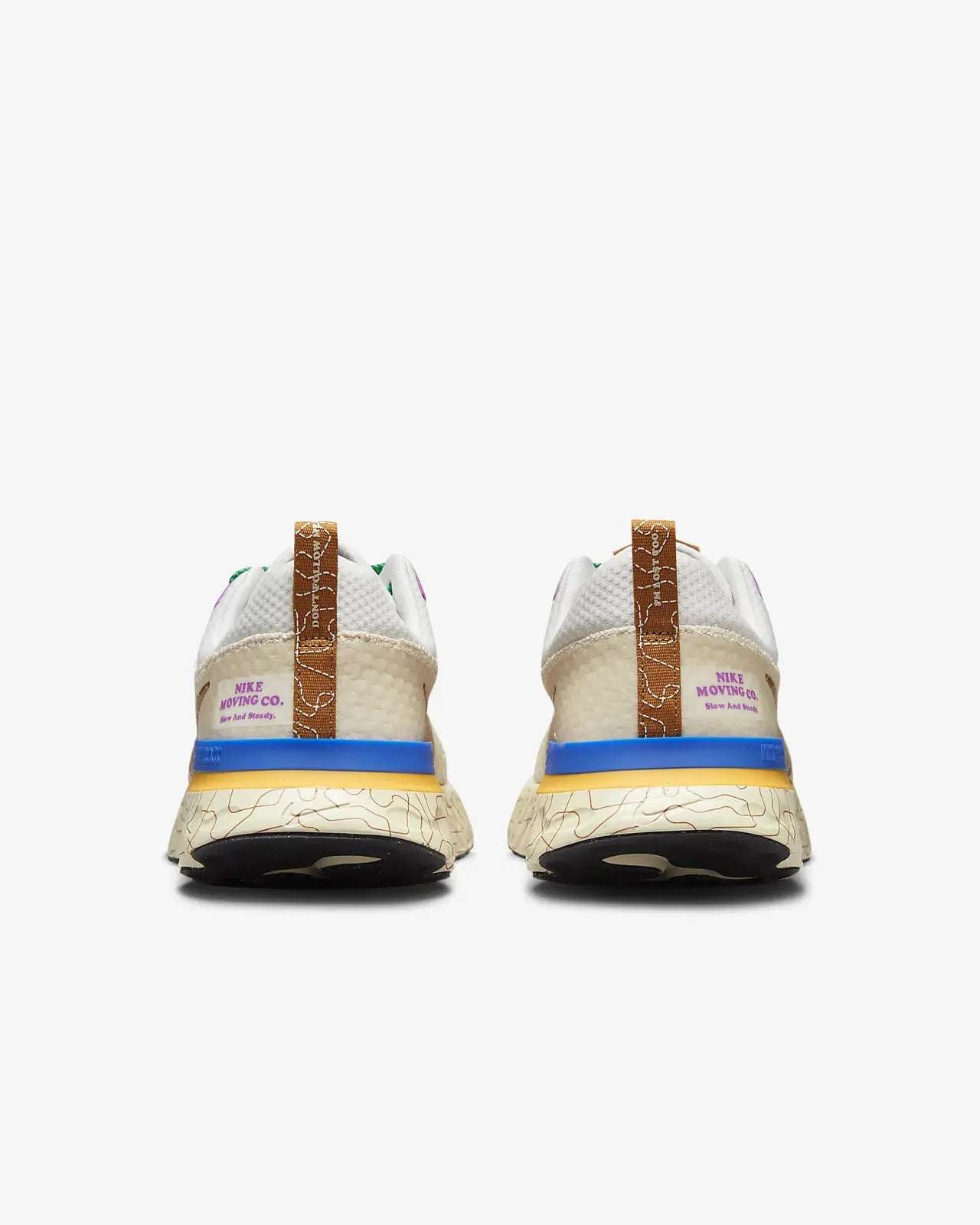 Nike React Infinity Run Flyknit 3 Premium Moving Company Phantom Oatmeal Citron image 7