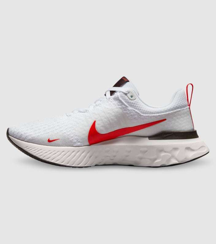 Nike React Infinity Run Flyknit 3 White Light Crimson image 2