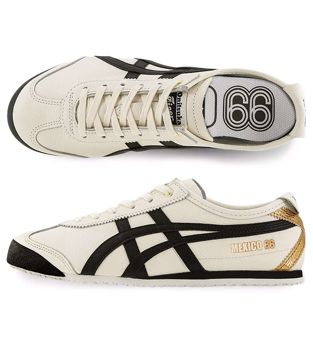 Onitsuka Tiger MEXICO 66  Cream Black image 4