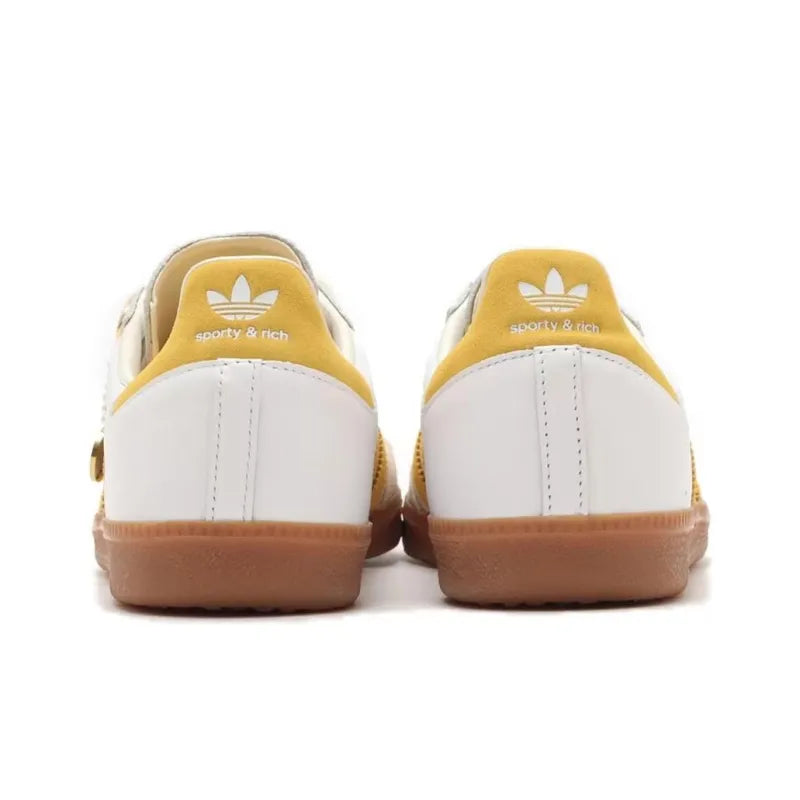 Sporty & Rich x Adidas Samba OG White Bold Gold