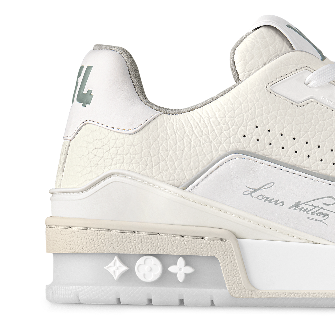Louis Vuitton #54 Signature White Grey Trainer