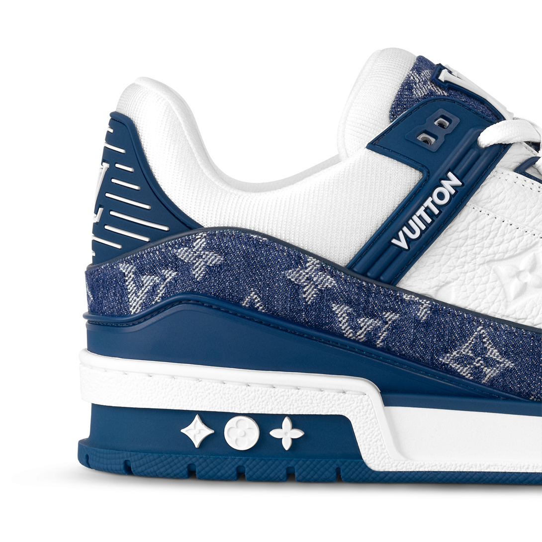 Louis Vuitton Blue White Trainer