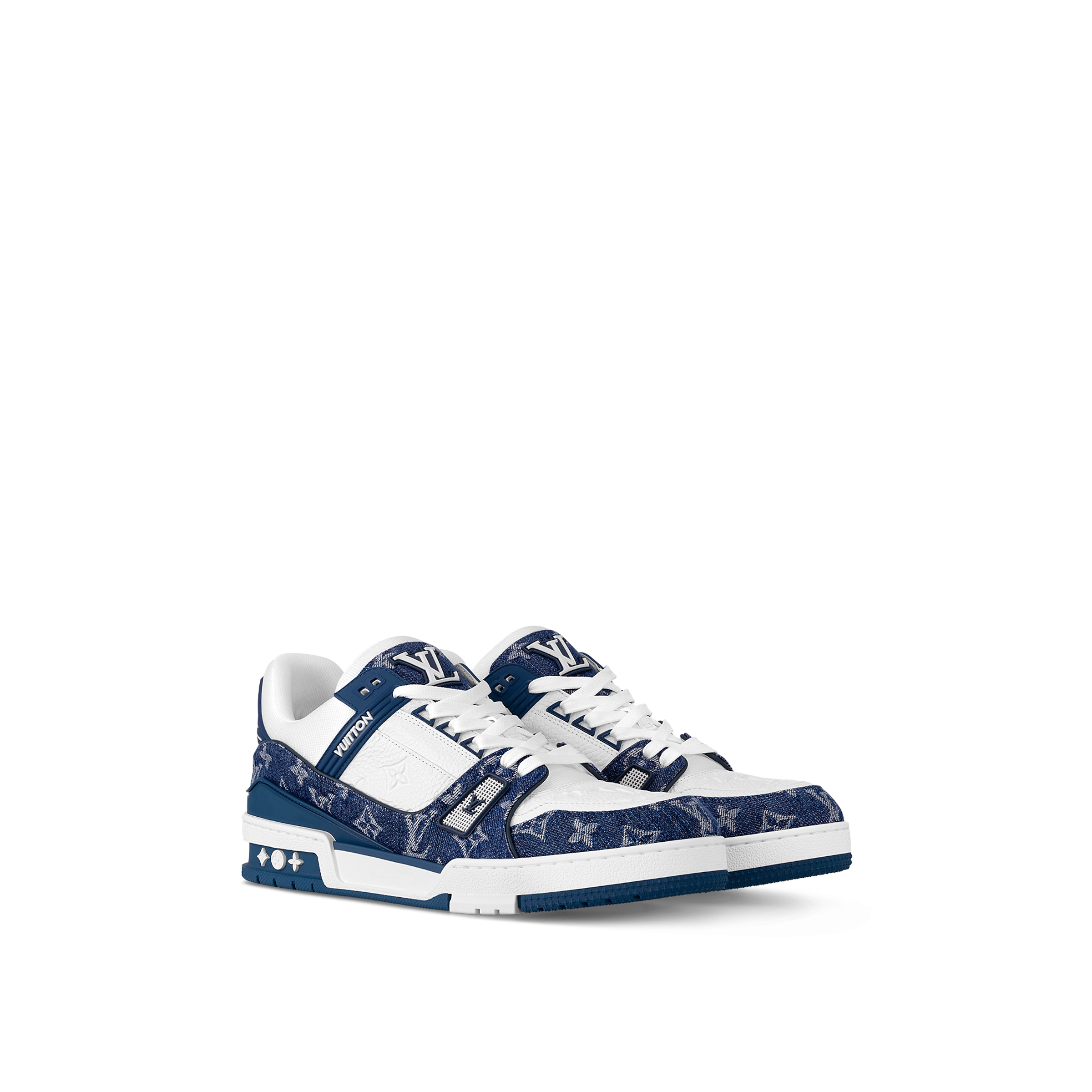 Louis Vuitton Blue White Trainer