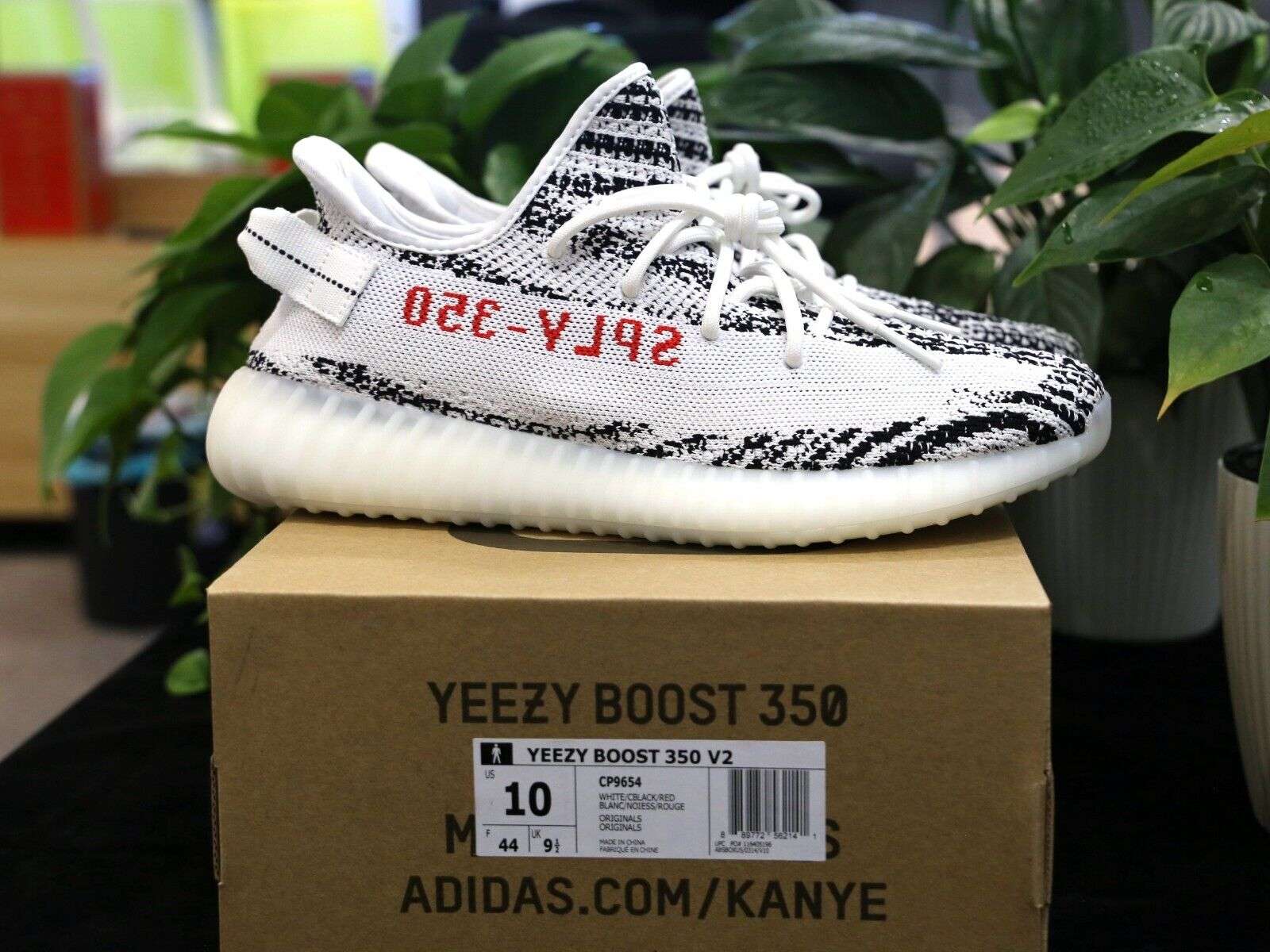 Adidas Yeezy 350 V2 Zebra image 8