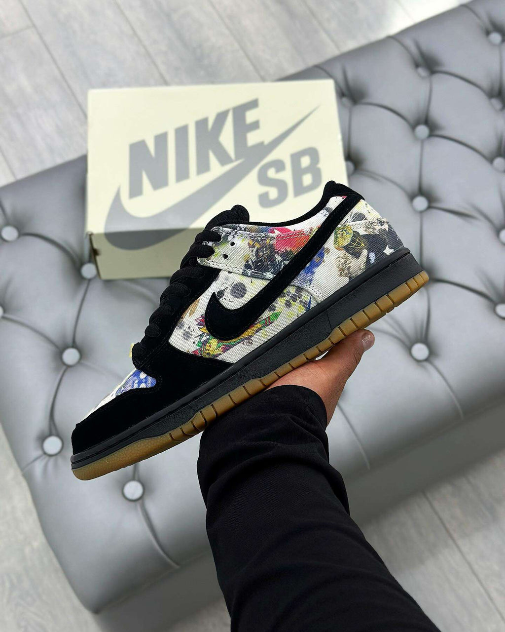 Nike SB Dunk Low x Supreme Rammellzee image 2