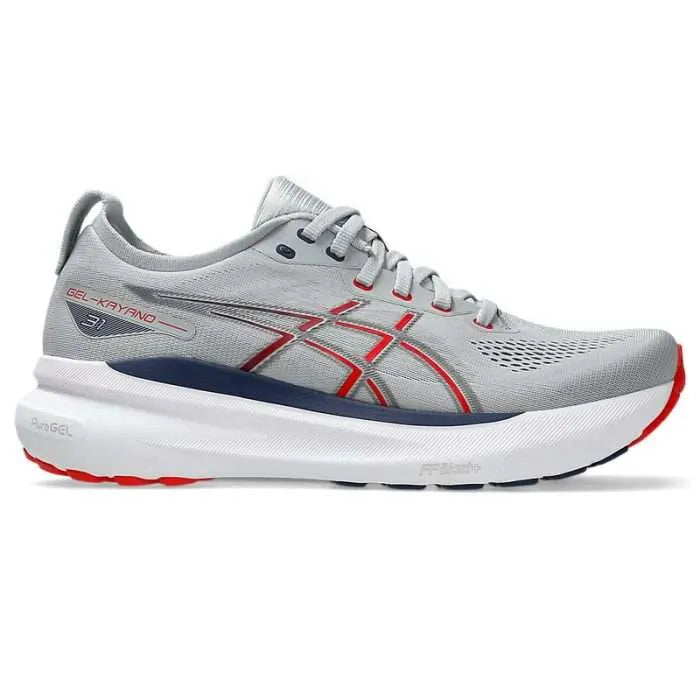 ASICS Gel-Kayano 31 Piedmont Grey & Fiery Red