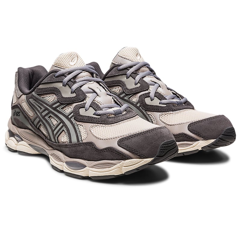 Asics Gel-NYC Oatmeal & Obsidian Grey