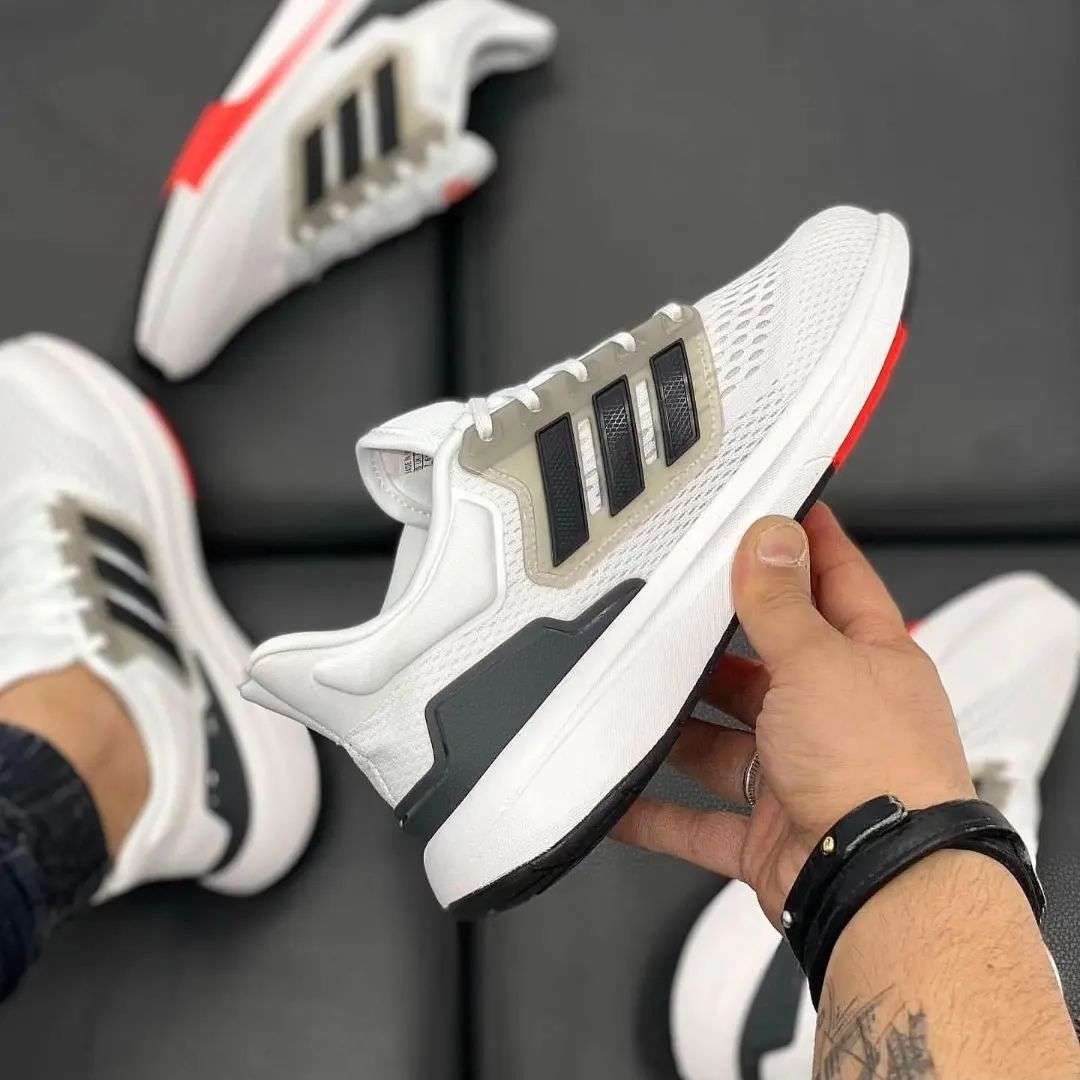 Adidas EQ21 Run Cloud White Core Black Grey image 3