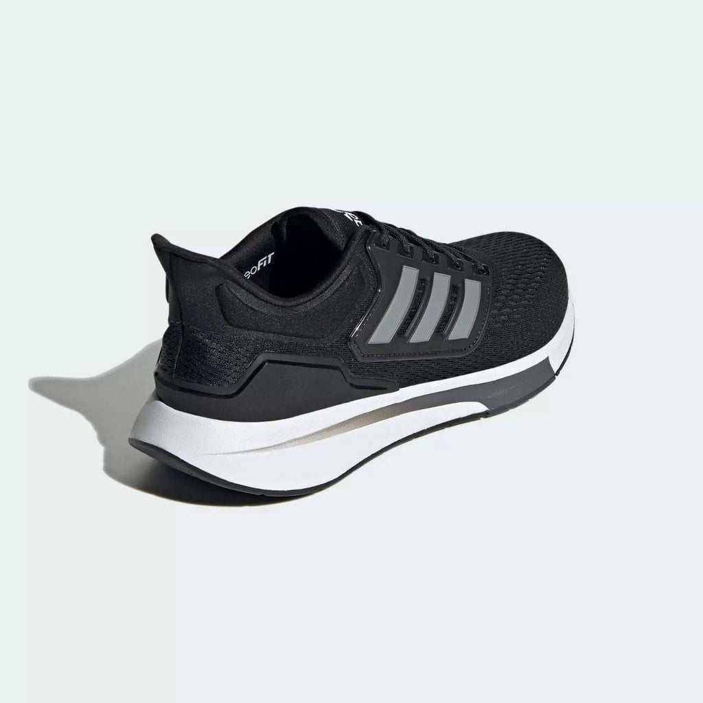 Adidas EQ21 Run Core Black  Iron Metal image 4