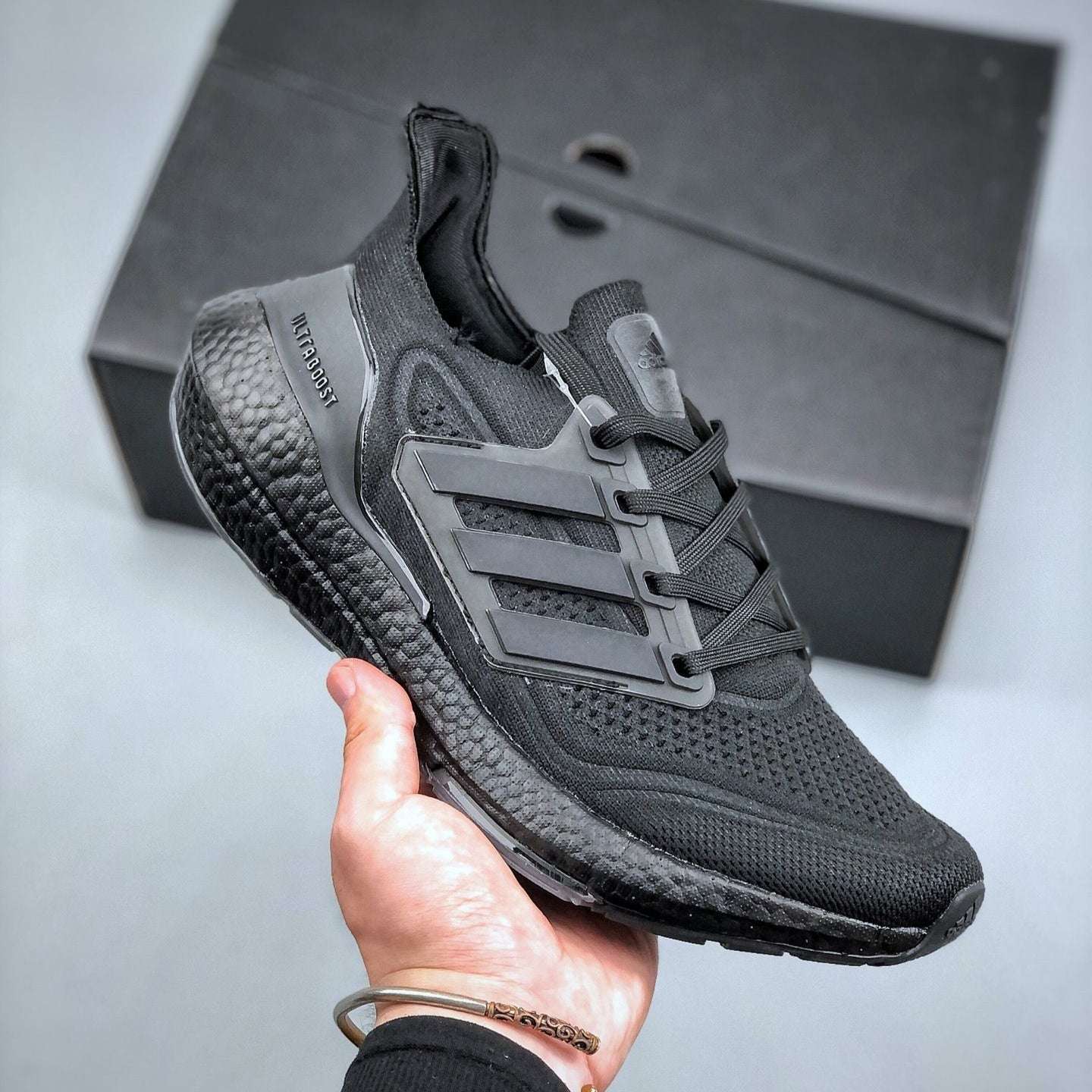 Adidas Ultra Boost 21 Triple Black image