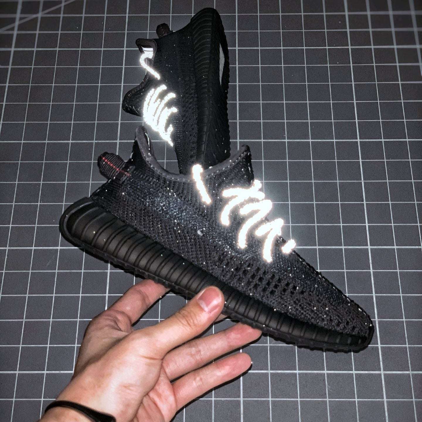 Adidas Yeezy 350 V2 Black Angel image