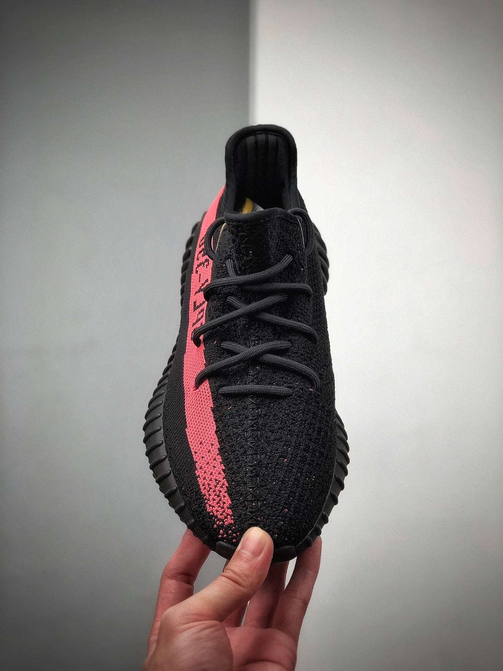 Adidas Yeezy 350 V2 Black & Pink image 5