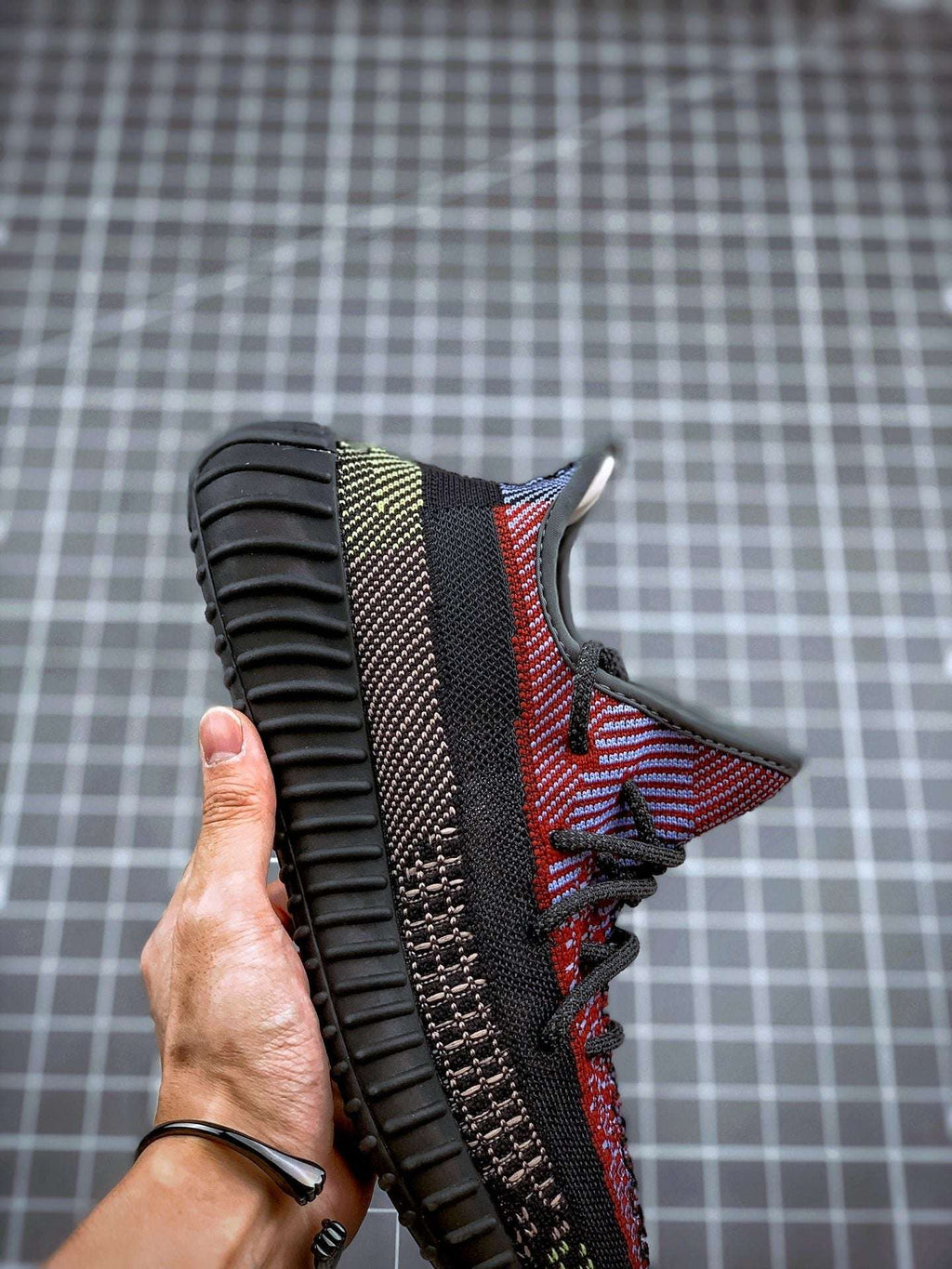 Adidas Yeezy 350 V2 Black & Red Angel image 5