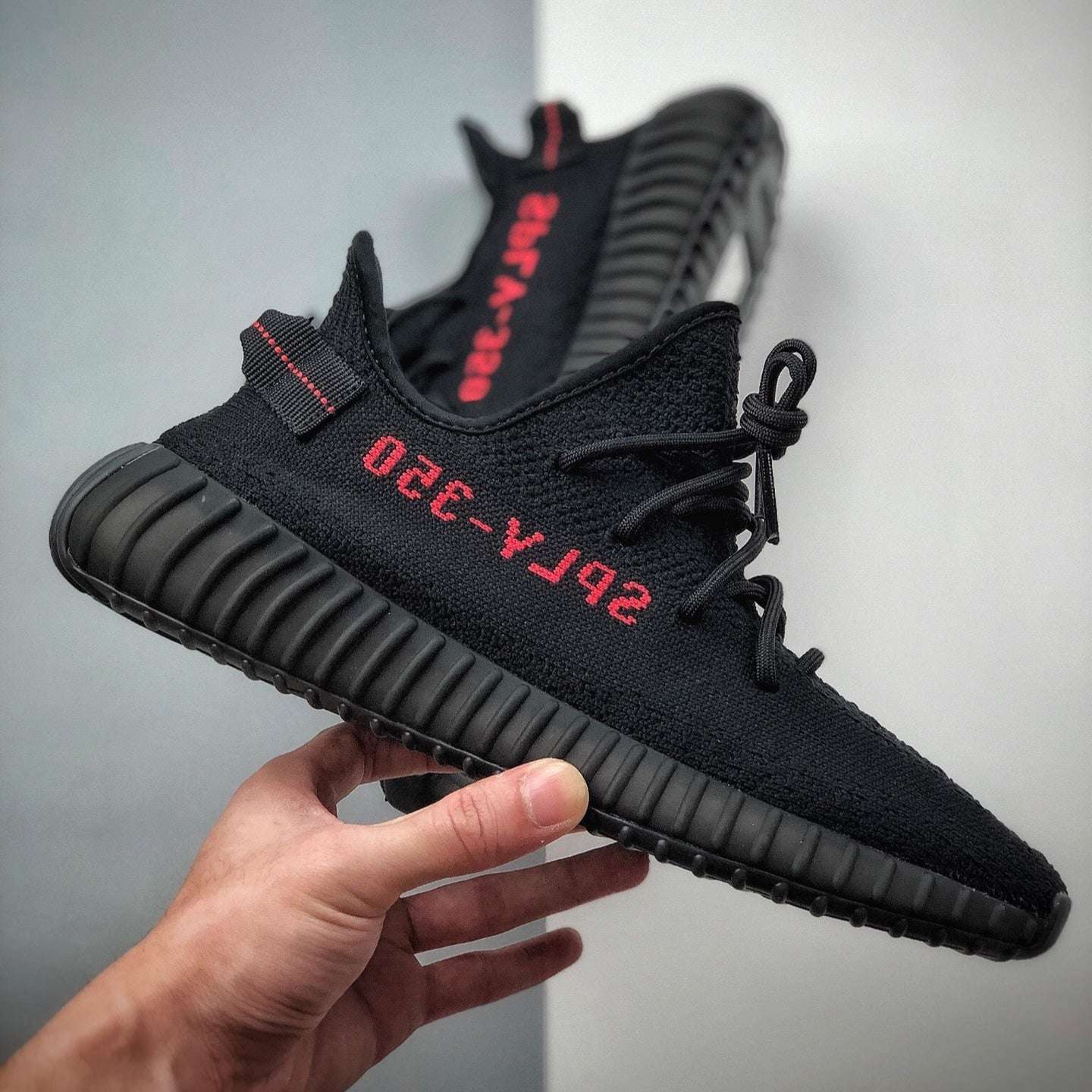Adidas Yeezy 350 V2 Black & Red image