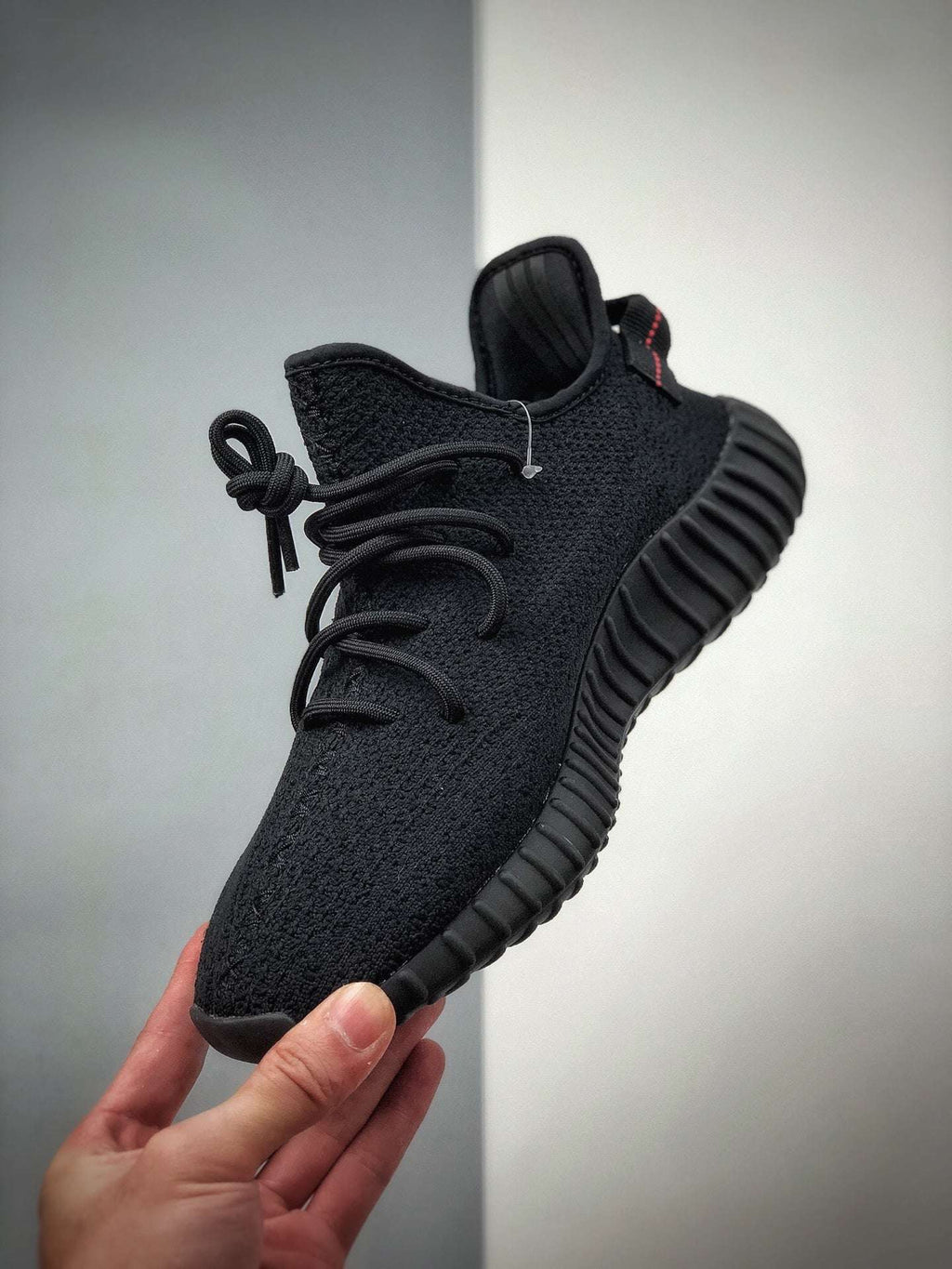 Adidas Yeezy 350 V2 Black & Red image 7