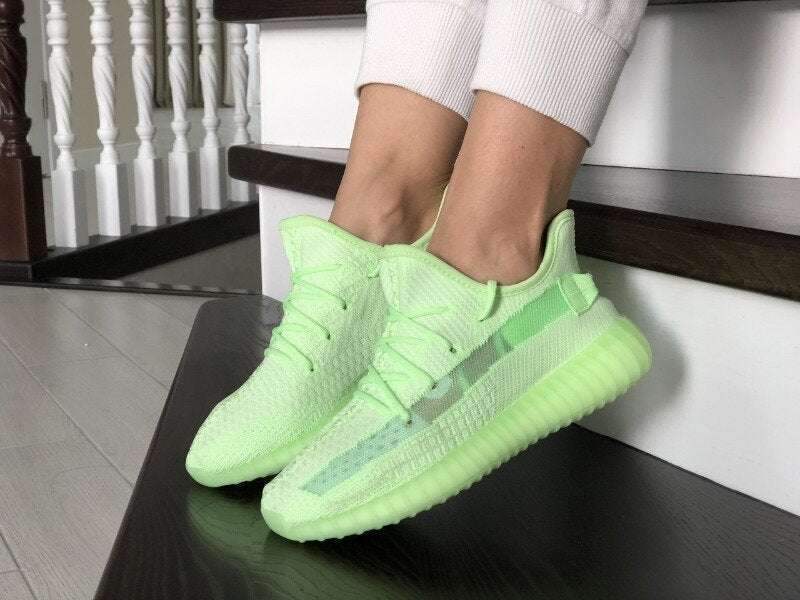 Adidas Yeezy 350 V2 Neon Green image 2