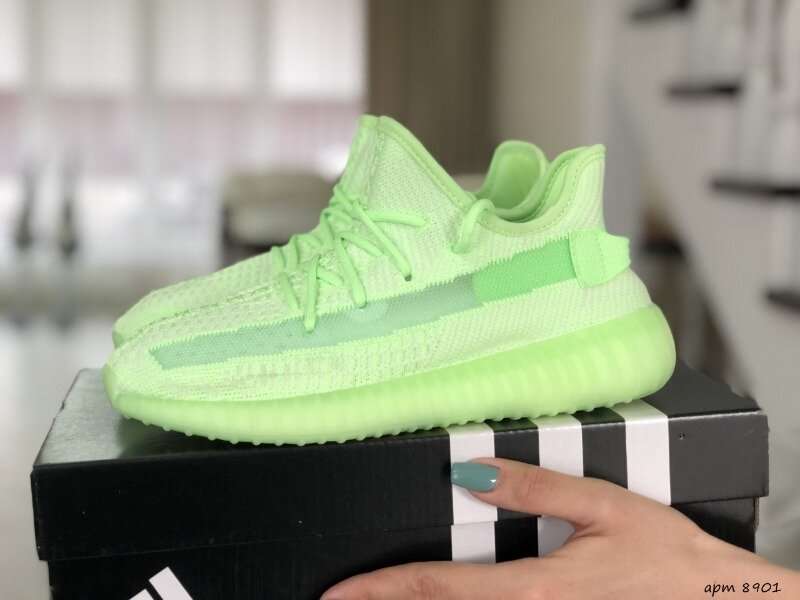 Adidas Yeezy 350 V2 Neon Green image 4