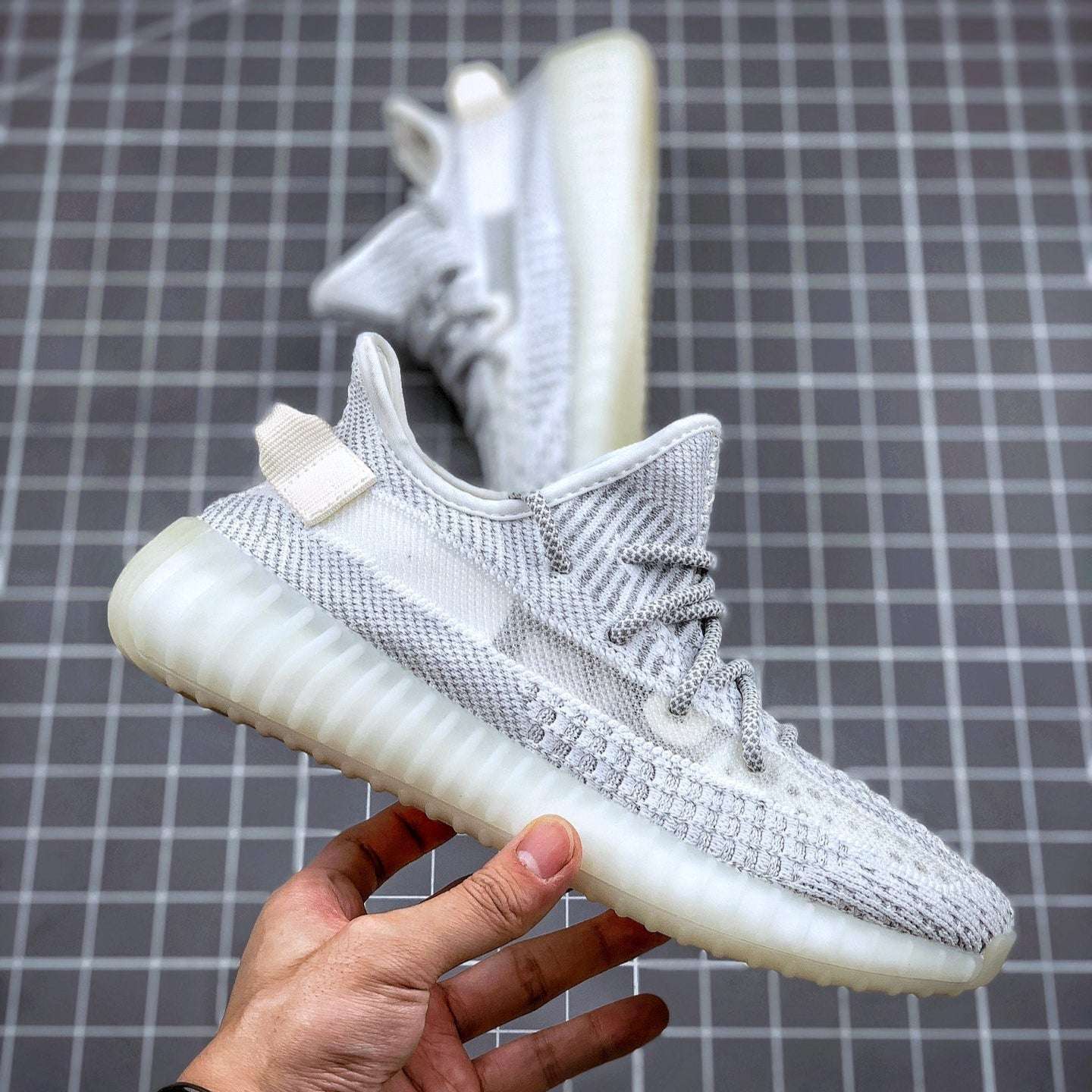 Adidas Yeezy 350 V2 Static White Stary Skye image