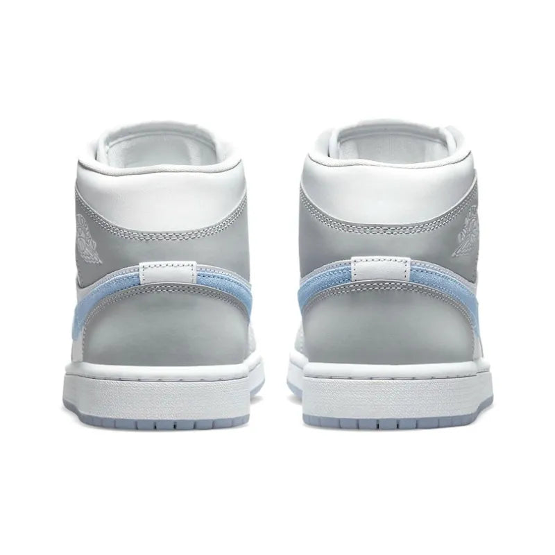 Air Jordan 1 Mid Wolf Grey Aluminium