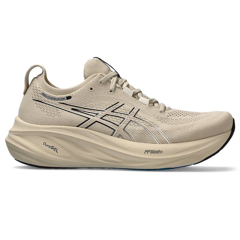 Asics Gel-Nimbus 26 Feather Grey & Black