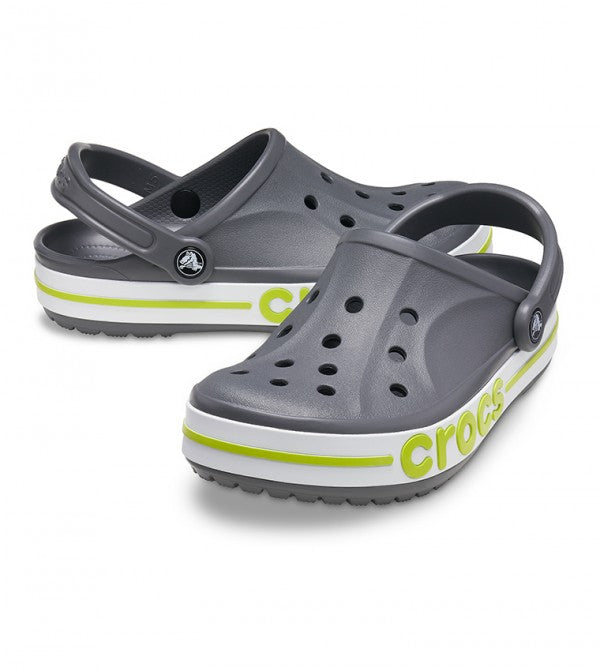 Bayaband Clog Crocs Slate Grey Lime Punch