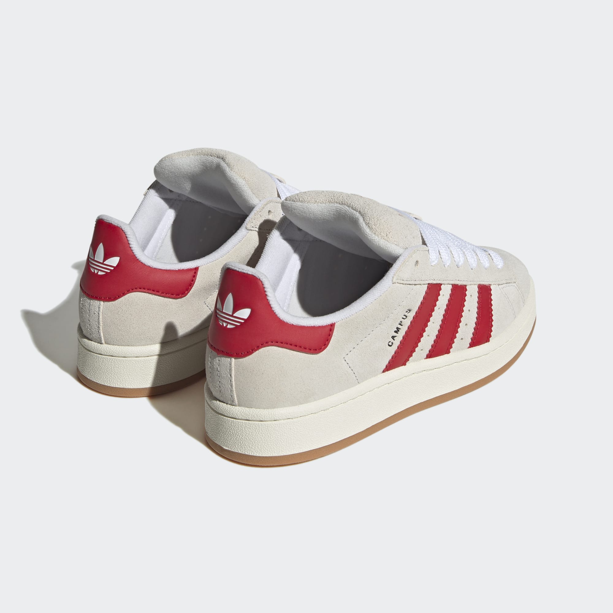 Adidas Campus 00s Crystal White Scarlet
